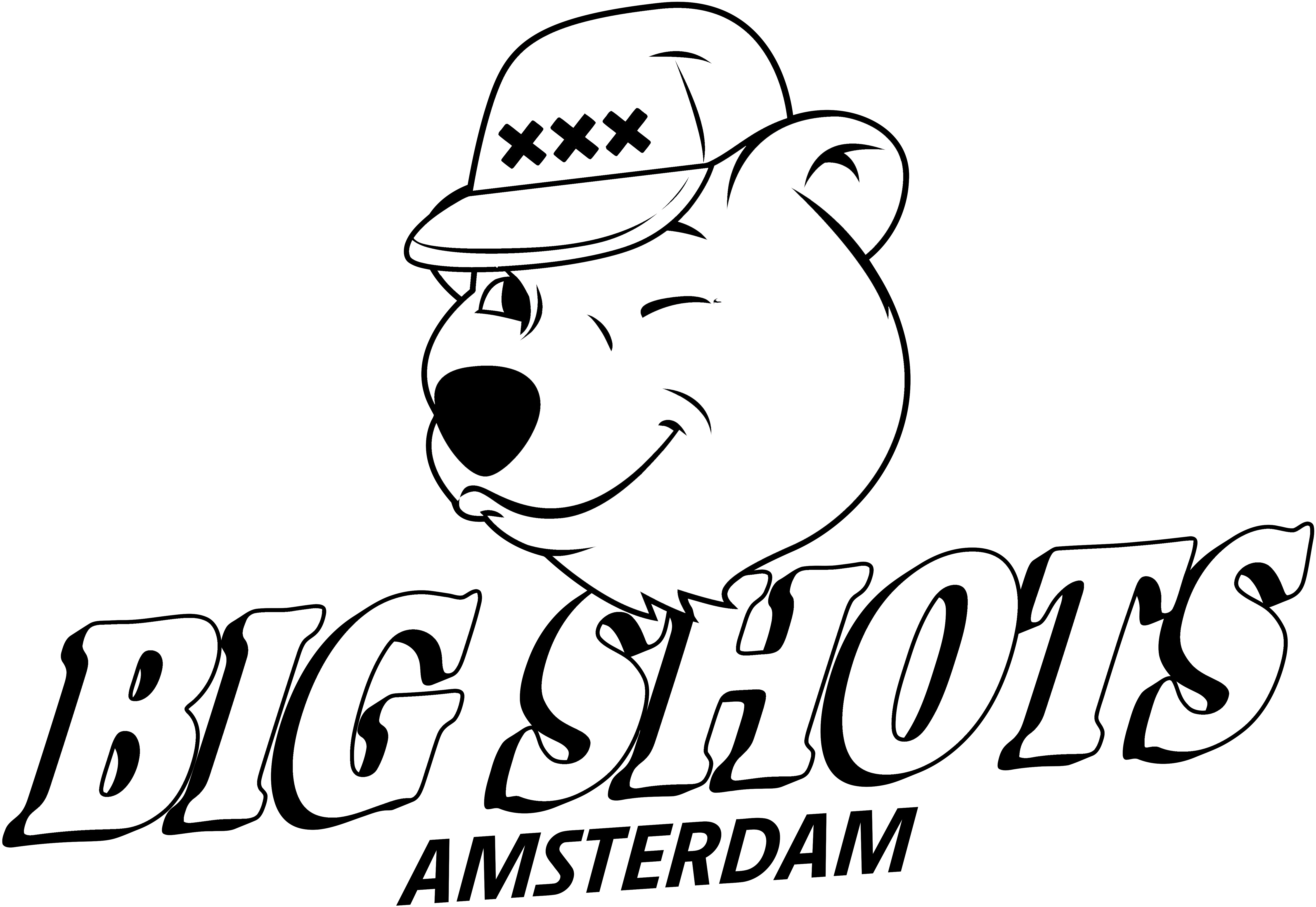 Big Shots logo white