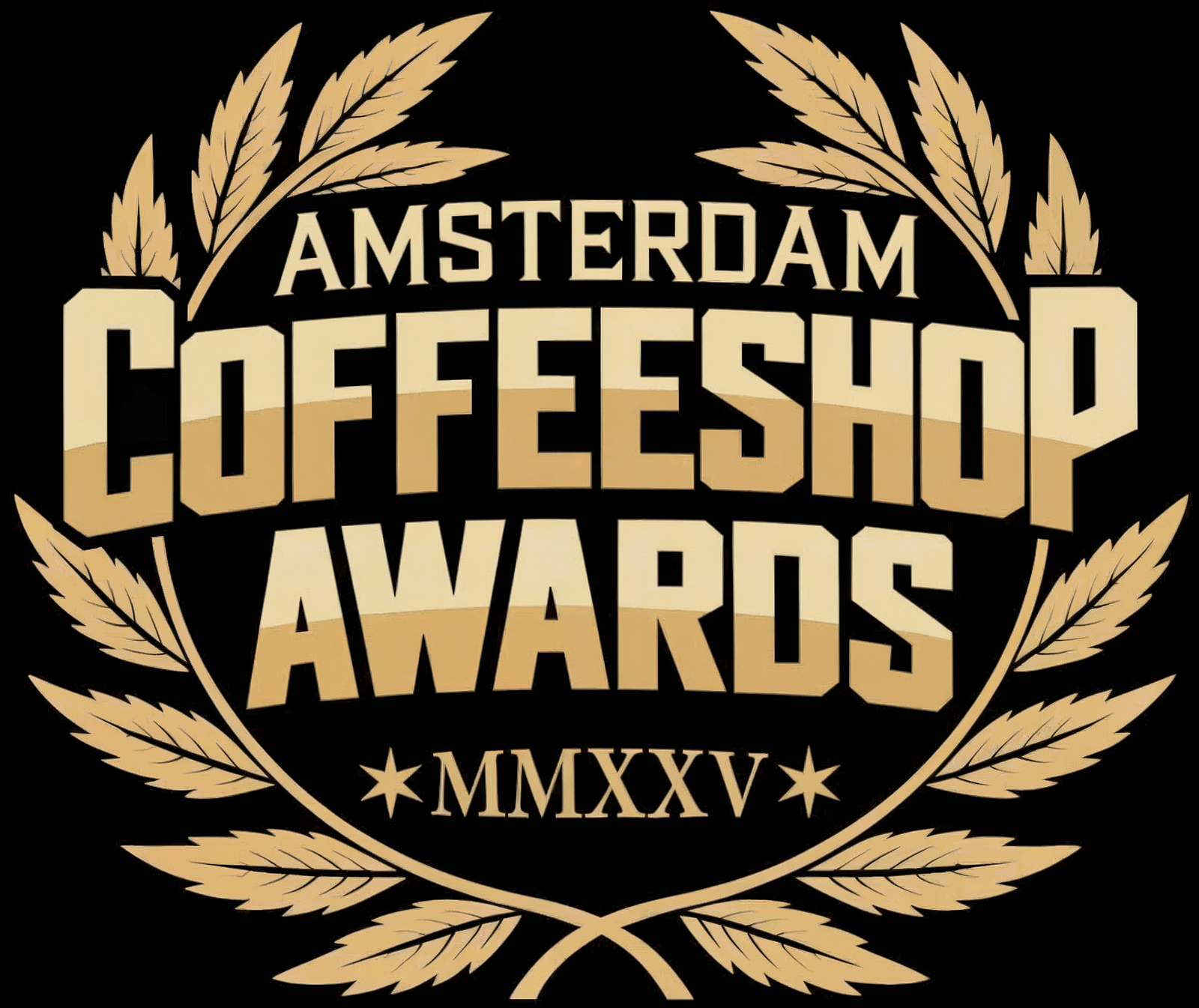 Amsterdam Coffeeshop Awards 2025 Laurel Logo